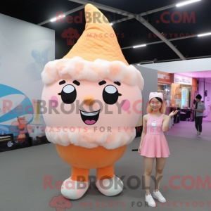 Mascottefiguur van een...