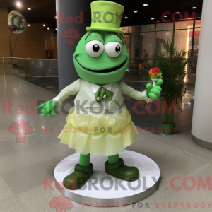 Mascot karakter van een...