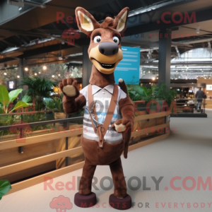 Mascot karakter van een...