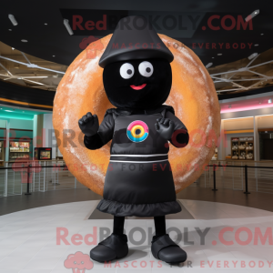 Mascot character of a Black...