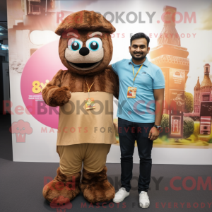 Mascot karakter van een...