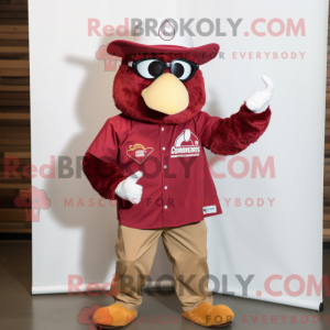 Maskot-karakter af en...