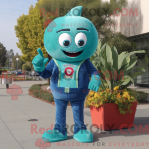 Mascottekarakter van een...
