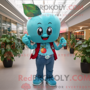 Mascottekarakter van een...