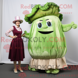 Mascot character of a Olive...