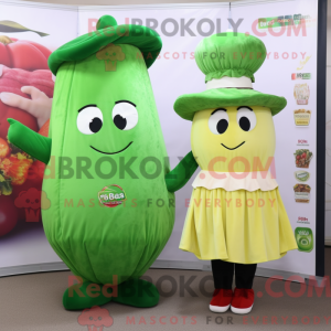 Mascot character of a Olive...