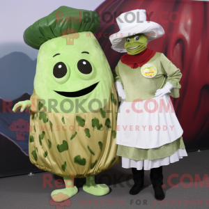 Mascot karakter van een...