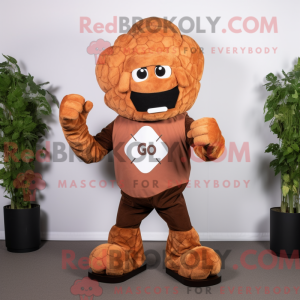 Mascot character of a Rust...