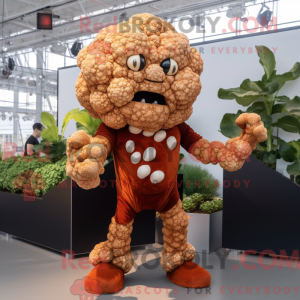 Mascot karakter van een...