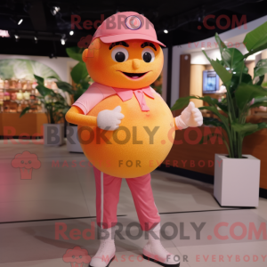 Mascot karakter van een...