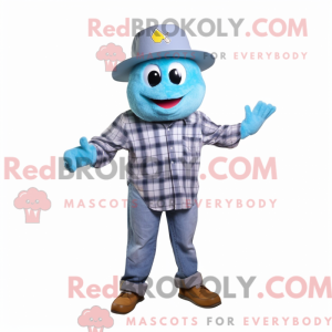 Postava maskota Sky Blue...