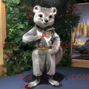 Mascottefiguur van een...