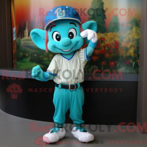 Mascottefiguur van een...