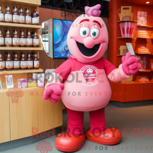 Personnage mascotte d une...