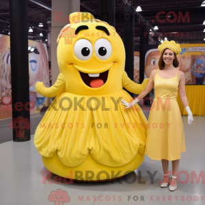 Maskot-karakter av en...