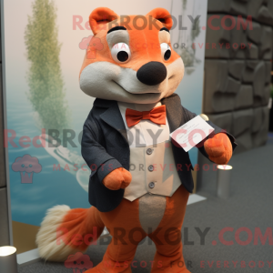 Mascot character of a...