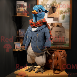 Mascot karakter van een...
