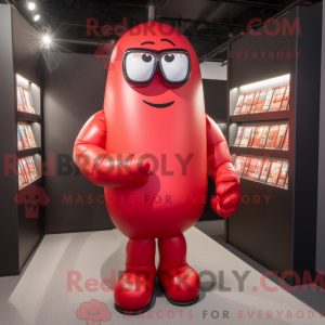 Mascottekarakter van een...