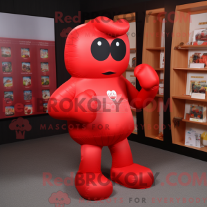 Mascottekarakter van een...