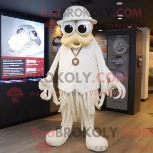 Mascottefiguur van een...