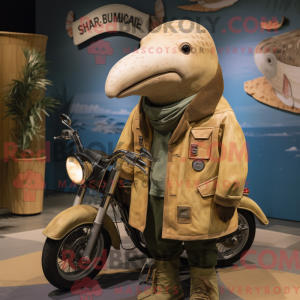 Mascot karakter van een...