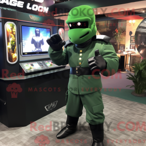 Postava maskota Green Gi...