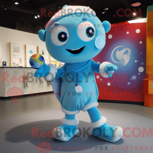 Mascot character of a Sky...