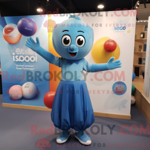 Mascot karakter van een...