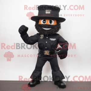 Mascot character of a Black...