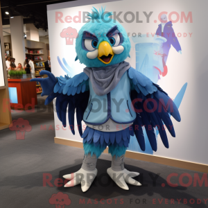 Mascot character of a Sky...