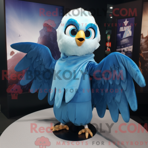 Postava maskota Sky Blue...