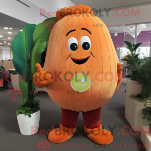 Mascottefiguur van een...