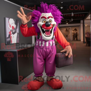 Mascot karakter van een...