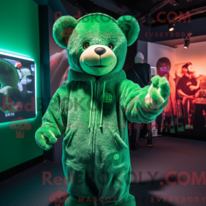 Personaje mascota de un oso...