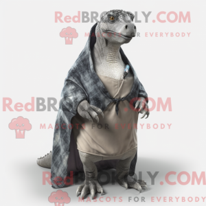Mascot character of a Gray...