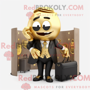 Mascot character of a Gold...