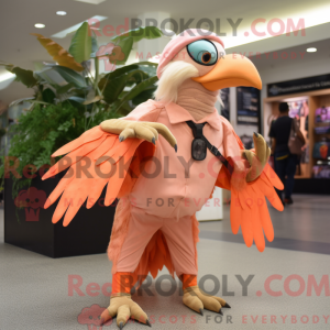 Mascot character of a Peach...