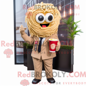 Mascottekarakter van een...