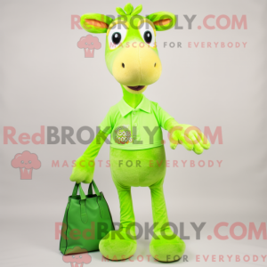 Mascot karakter van een...