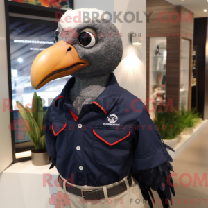 Maskotkarakter af en Navy...