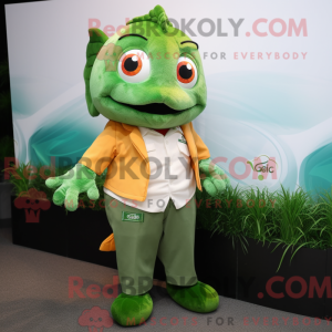 Personnage mascotte d un...