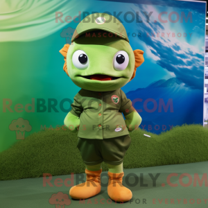 Mascottekarakter van een...