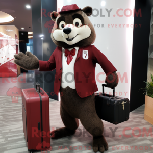 Mascot character of a...