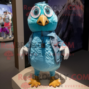 Mascot karakter van een...