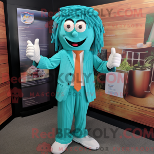 Postava maskota Teal...