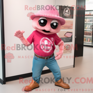 Mascot karakter van een...