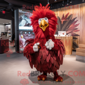 Mascot karakter van een...