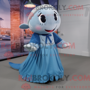 Mascot character of a Gray...