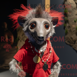 Postava maskota Red Aye-Aye...
