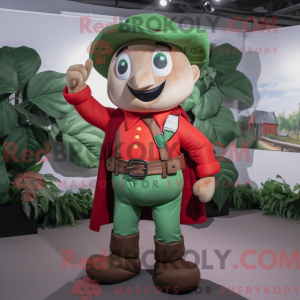 Mascot character of a Red...